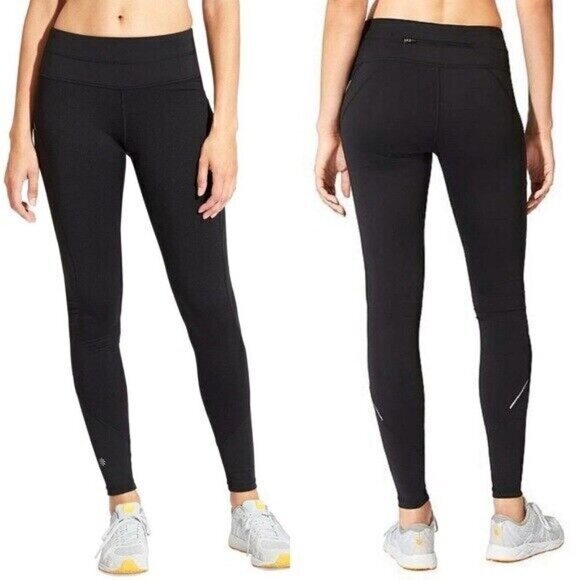 Athleta Powder Peak Tight Leggings Size‎ Small Black - Picture 1 of 10